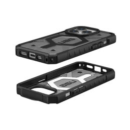 UAG Pathfinder MagSafe dėklas, skirtas iPhone 15 Pro – pilkas
