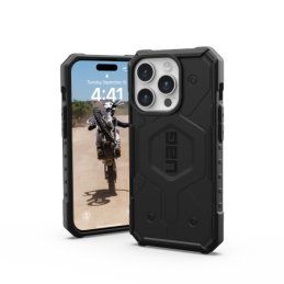 UAG Pathfinder MagSafe dėklas, skirtas iPhone 15 Pro – juodas