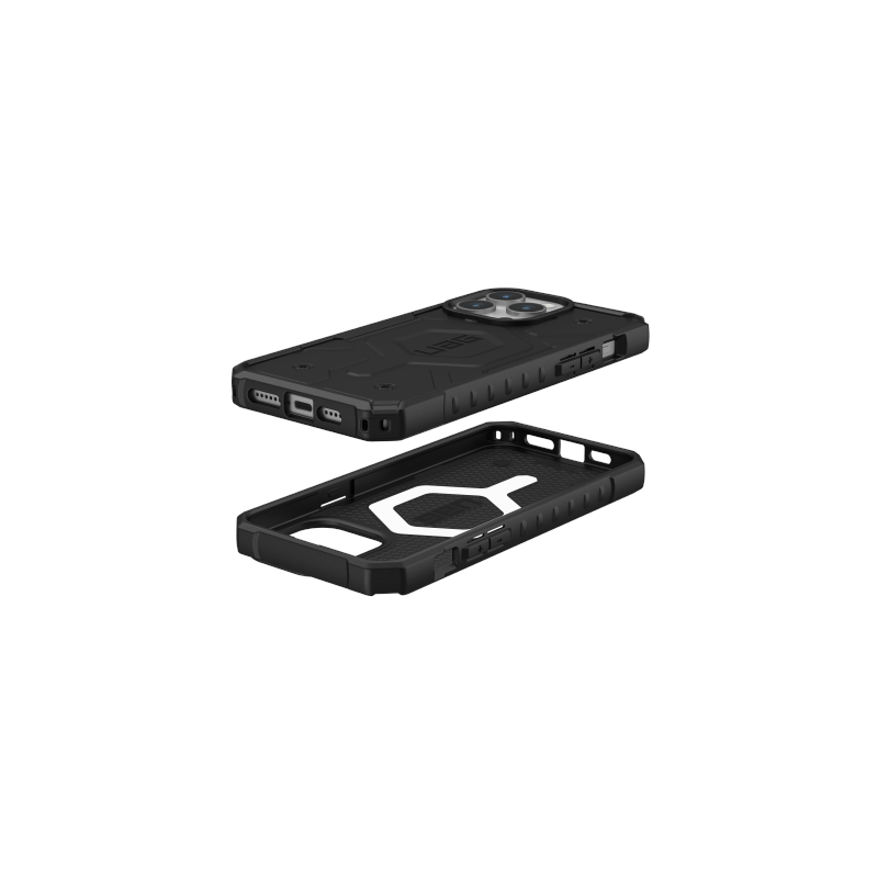 UAG Pathfinder MagSafe dėklas, skirtas iPhone 15 Pro Max – juodas
