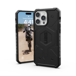 UAG Pathfinder MagSafe dėklas, skirtas iPhone 15 Pro Max – juodas