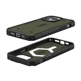 UAG Pathfinder MagSafe dėklas, skirtas iPhone 15 Pro Max – žalias