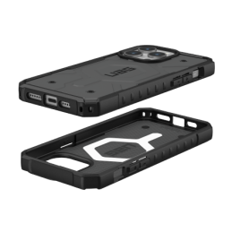UAG Pathfinder MagSafe dėklas, skirtas iPhone 15 Pro Max – sidabrinis