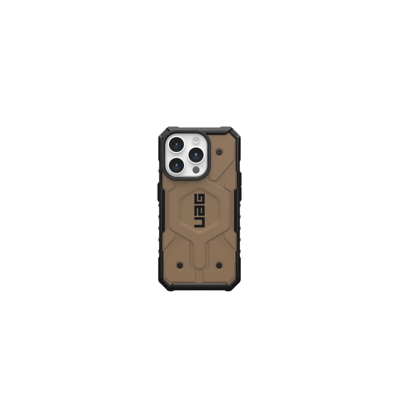 UAG Pathfinder MagSafe dėklas, skirtas iPhone 15 Pro – rudas
