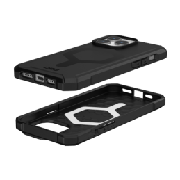 UAG Essential Armor MagSafe dėklas, skirtas iPhone 15 Pro Max – juodas