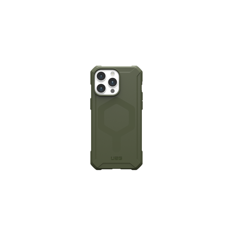 UAG Essential Armor MagSafe dėklas, skirtas iPhone 15 Pro Max – žalias