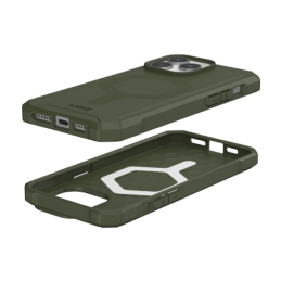 UAG Essential Armor MagSafe dėklas, skirtas iPhone 15 Pro Max – žalias