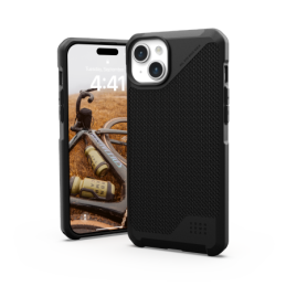 UAG Metropolis LT MagSafe dėklas, skirtas iPhone 15 Plus – juodas Kevlaras