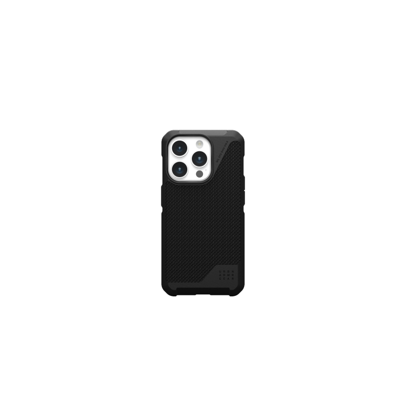 UAG Metropolis LT MagSafe dėklas, skirtas iPhone 15 Pro – juodas kevlaras