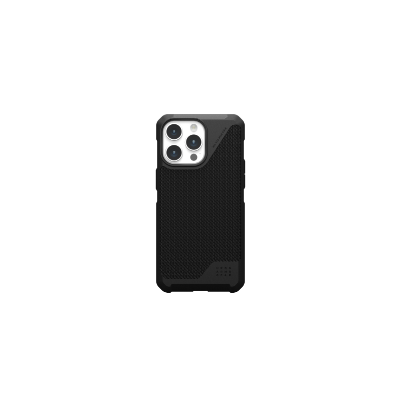 UAG Metropolis LT MagSafe dėklas, skirtas iPhone 15 Pro Max – juodas kevlaras