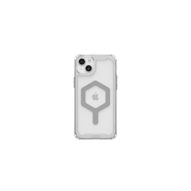 UAG Plyo MagSafe iPhone 15 Plus dėklas – skaidraus sidabro spalvos