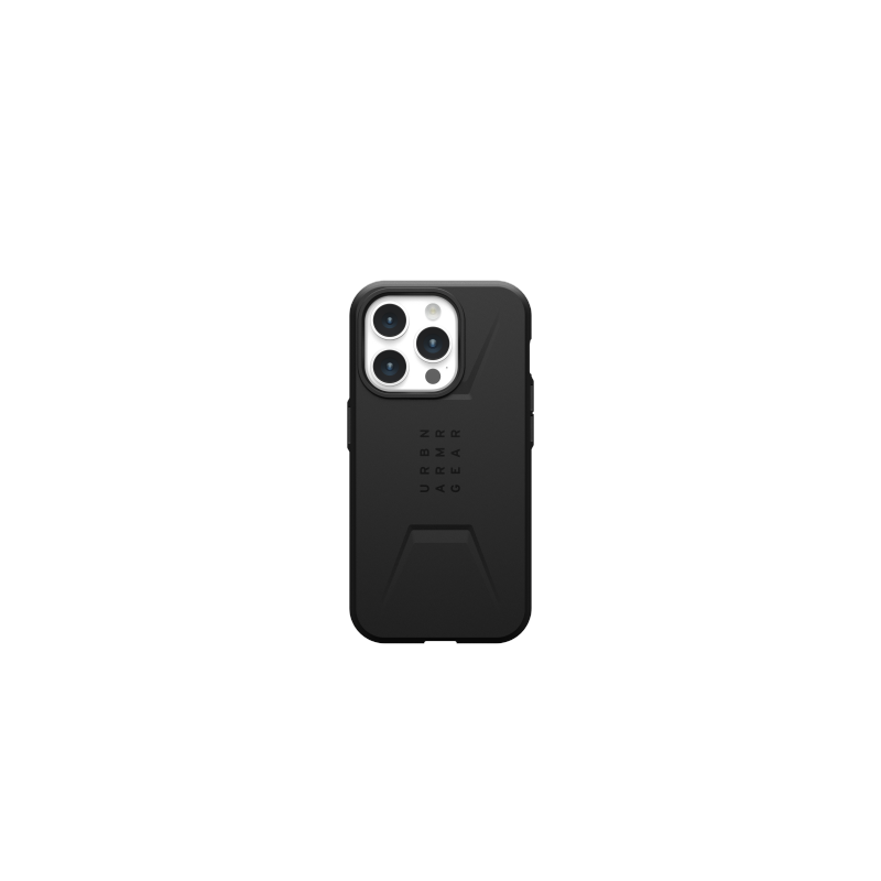 UAG Civilian MagSafe dėklas, skirtas iPhone 15 Pro – juodas
