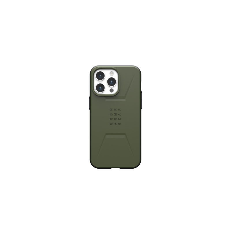 UAG Civilian MagSafe iPhone 15 Pro Max dėklas – žalias