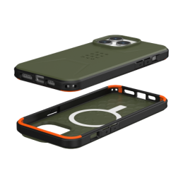 UAG Civilian MagSafe iPhone 15 Pro Max dėklas – žalias