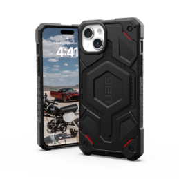 UAG Monarch iPhone 15 Plus dėklas – juodas kevlaras