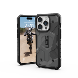 UAG Pathfinder iPhone 15 Pro dėklas – pilkas kamufliažinis