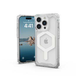 UAG Plyo MagSafe iPhone 15 Pro dėklas – skaidriai baltas