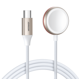 „Joyroom“ indukcinis „Apple Watch“ įkroviklis, 1,2 m, baltas (S-IW011)
