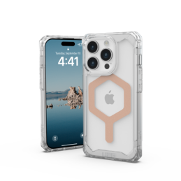 UAG Plyo MagSafe iPhone 15 Pro dėklas – skaidrus perlas
