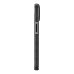 „Decoded“ permatomas, tvirtas dėklas su „MagSafe“ technologija, skirtas „iPhone 15“ – pilkas / juodas