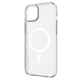 „Decoded“ permatomas, skaidrus dėklas su „MagSafe“, skirtas „iPhone 15“ – skaidrus