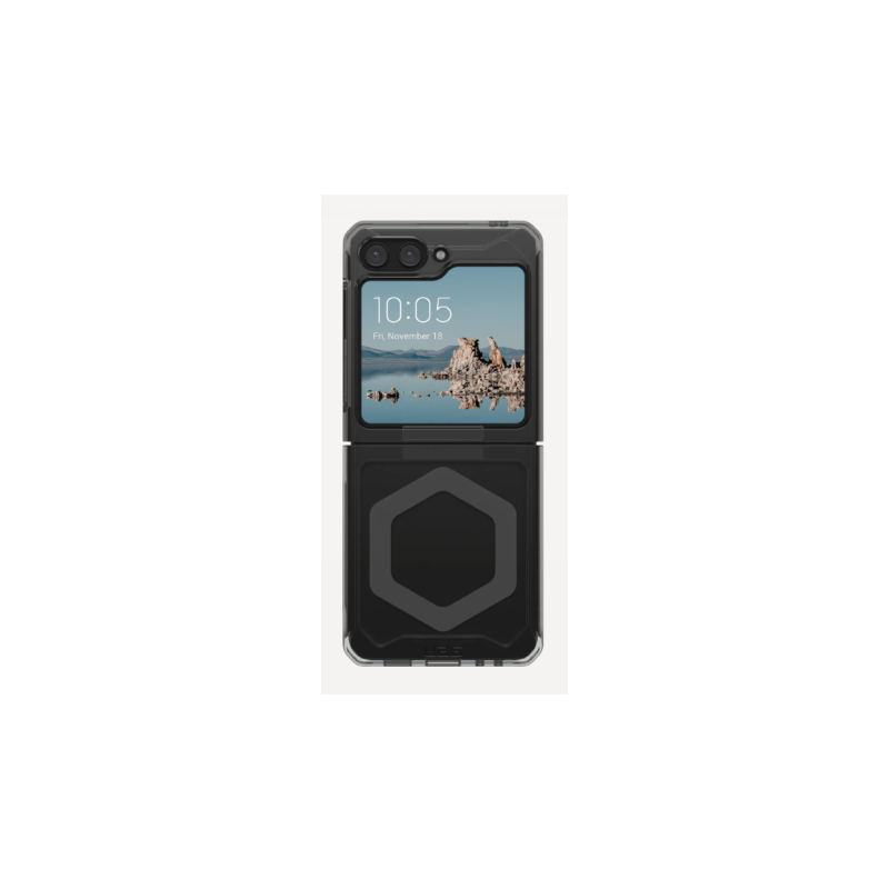 UAG Plyo Pro dėklas su magnetiniu moduliu, skirtas „Samsung Galaxy Flip 5“ – tamsiai pilkas