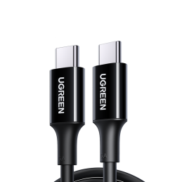 Ugreen US300 USB-C / USB-C kabelis 480Mb/ s 5A 1m - juodas