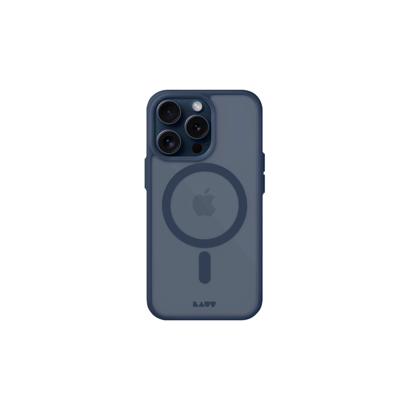 „LAUT Huex Protect“ dėklas su „MagSafe“ technologija, skirtas „iPhone 15 Pro“ – tamsiai mėlynas