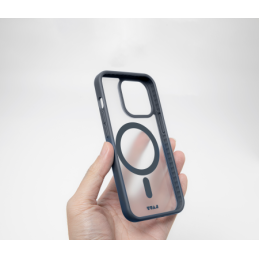 „LAUT Huex Protect“ dėklas su „MagSafe“ technologija, skirtas „iPhone 15 Pro Max“ – tamsiai mėlynas