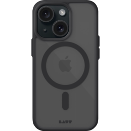„LAUT Huex Protect“ dėklas su „MagSafe“, skirtas „iPhone 14 Plus“ / „15 Plus“ – juodas