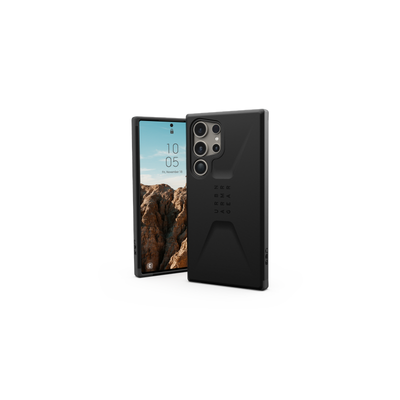 UAG Civil dėklas, skirtas „Samsung Galaxy S24 Ultra“ – juodas