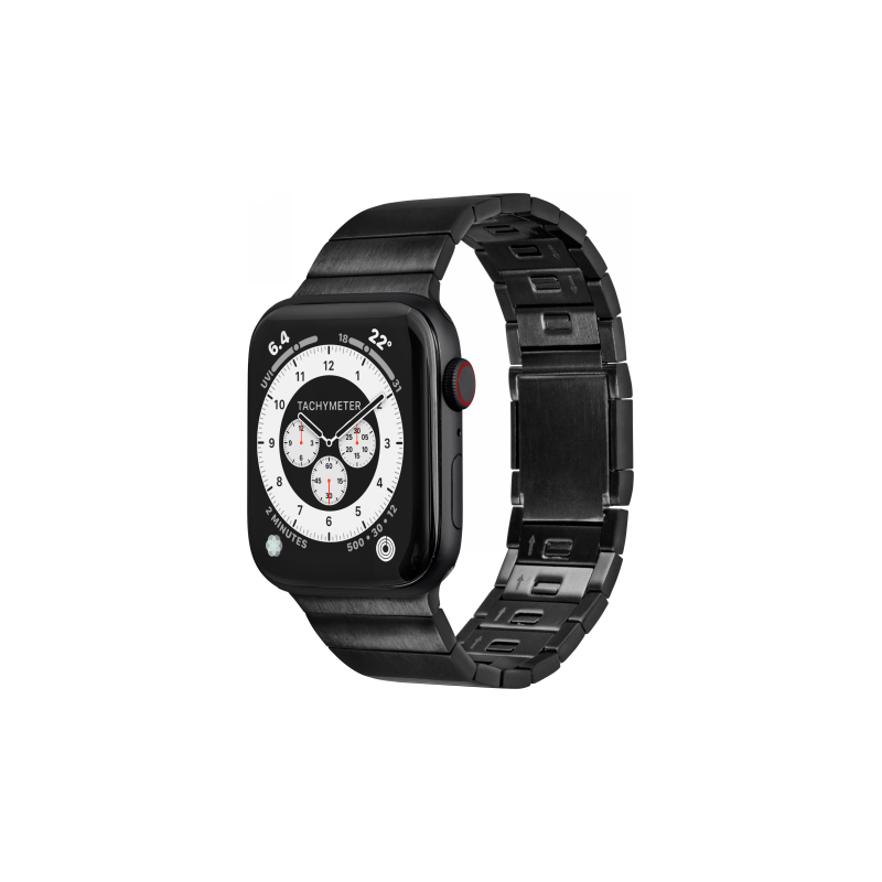 „LAUT LINK 2.0“ dirželis, skirtas „Apple Watch“ 42/ 44/ 45/ 49 mm – juodas