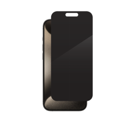 ZAGG „InvisibleShield Glass Elite Privacy“ apsauginis stiklas, skirtas „iPhone 15 Pro Max“