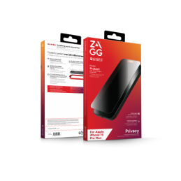 ZAGG „InvisibleShield Glass Elite Privacy“ apsauginis stiklas, skirtas „iPhone 15 Pro Max“