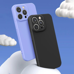 Silikoninis dėklas, skirtas „Samsung Galaxy S24“ – juodas