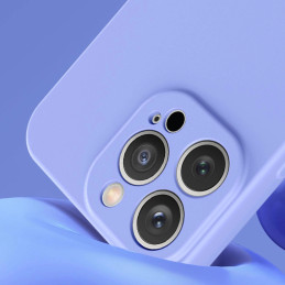 Silikoninis dėklas, skirtas „Samsung Galaxy A15“ - juodas