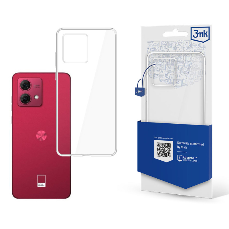 3mk skaidrus dėklas Motorola Moto G84 5G - permatomas