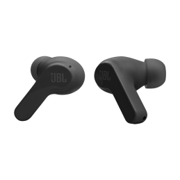 JBL Wave Beam belaidės į ausis įdedamos „Bluetooth 5.2“ ausinės, IP54, IPX2, juodos