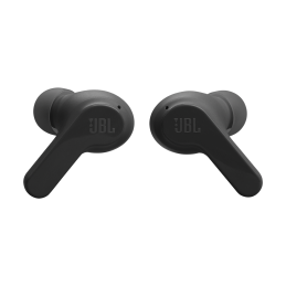 JBL Wave Beam belaidės į ausis įdedamos „Bluetooth 5.2“ ausinės, IP54, IPX2, juodos