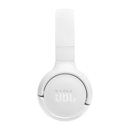 JBL TUNE 520BT belaidės ant ausų dedamos „Bluetooth 5.3“ ausinės – baltos