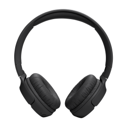 JBL TUNE 520BT belaidės ant ausų dedamos „Bluetooth 5.3“ ausinės – juodos