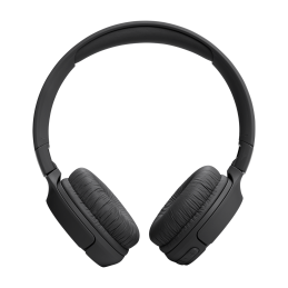 JBL TUNE 520BT belaidės ant ausų dedamos „Bluetooth 5.3“ ausinės – juodos