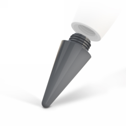 ZAGG pakaitinis antgalis, skirtas ZAGG Pro Stylus 2 - pilkas (4 vnt.)