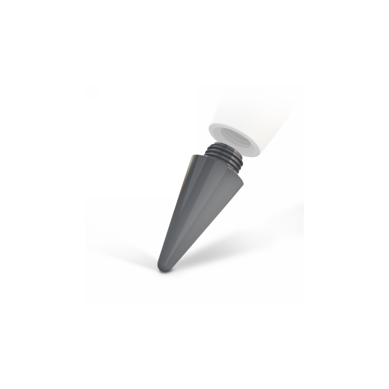 ZAGG pakaitinis antgalis, skirtas ZAGG Pro Stylus 2 - pilkas (4 vnt.)