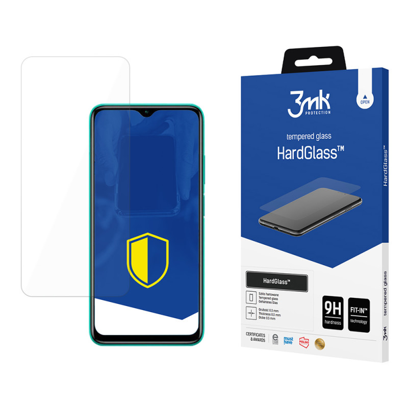 9H 3mk HardGlass™ stiklas ant Xiaomi Redmi 9T