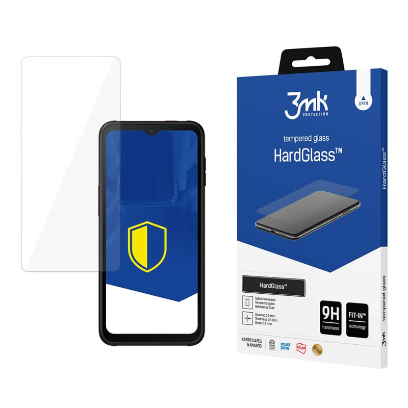Grūdintas stiklas 3mk HardGlass™, skirtas Samsung Galaxy XCover 6 Pro
