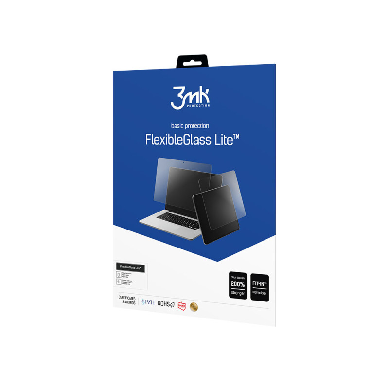 Hibridinis 3mk „FlexibleGlass Lite™“ stiklas, skirtas „iPad 6“