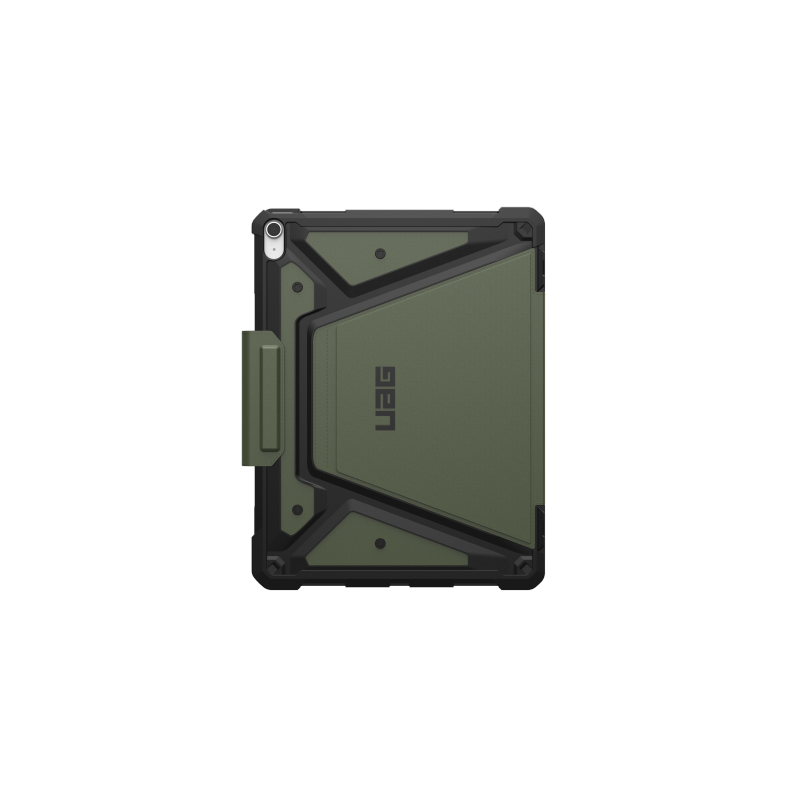 UAG Metropolis SE dėklas su stovu ir Apple Pencil laikikliu, skirtas iPad Air 13" (2024) – žalias