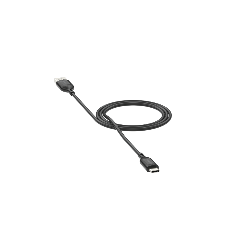 „Mophie Charge Essentials“ USB-A–USB-C laidas, 1 m, juodas