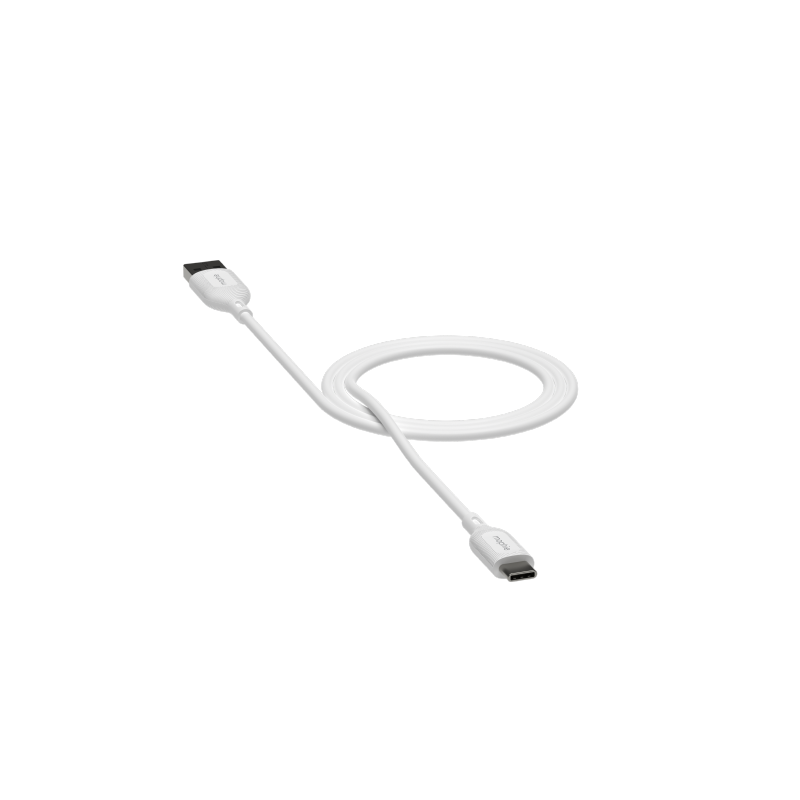 „Mophie Charge Essentials“ USB-A–USB-C laidas, 1 m, baltas