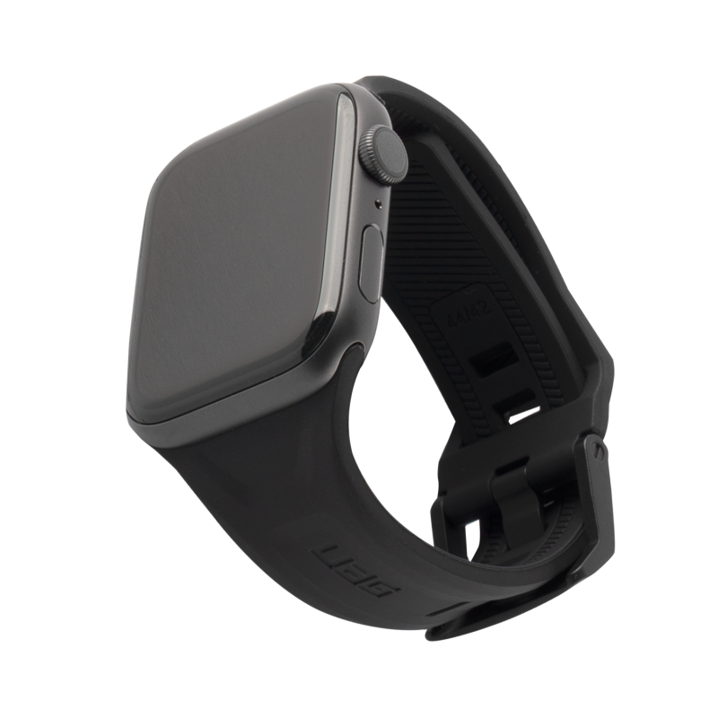 UAG Scout dirželis Apple Watch 1 / 2 / 3 / (42 mm) / 4 / 5 / 6 (44 mm) - juodas